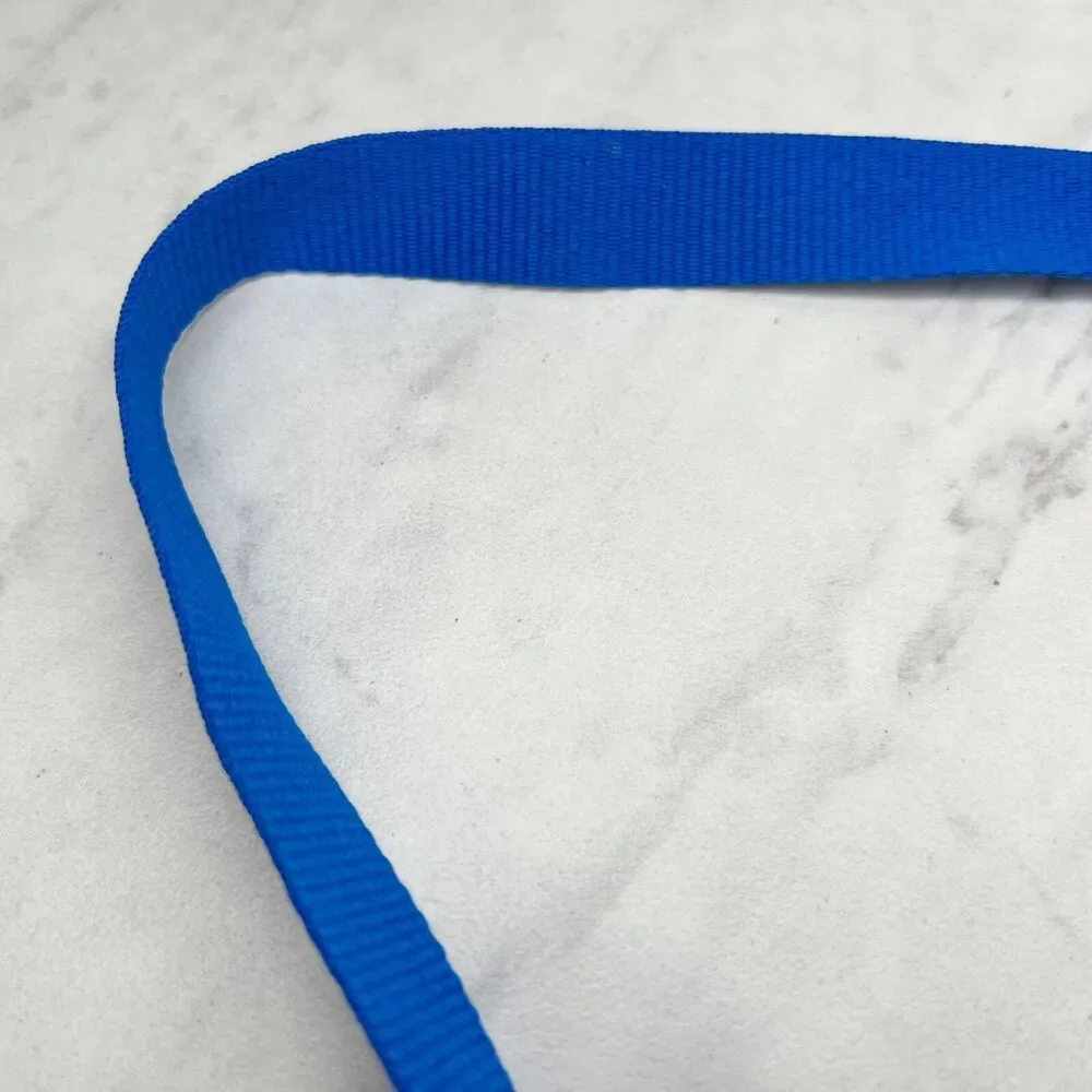 Blue ID Badge Holder School Work Lanyard Necklace